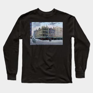 Melbourne - City of Melbourne Building - painting Long Sleeve T-Shirt